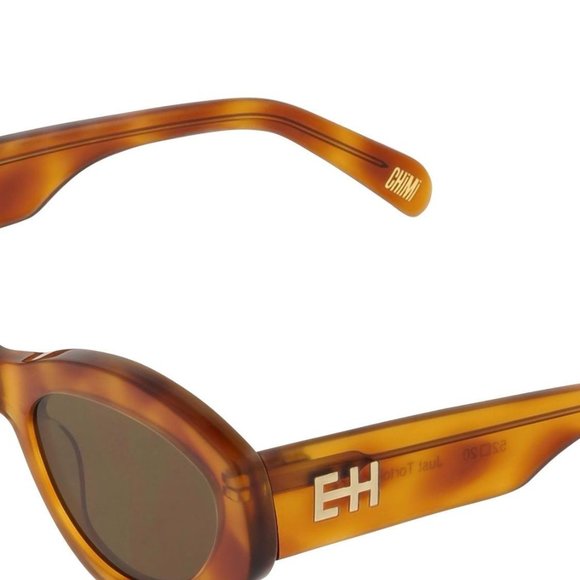 CHIMI  "JUST RIGHT"  TORTOISE SHELL CATEYE SUNGLASSES - Picture 6 of 8